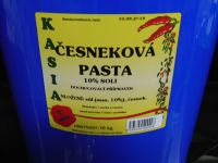 Česneková pasta 70% 10 kg