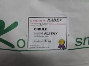 Cibule sušená plátky | 1kg, 5kg