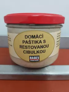 Domácí paštika se smaženou cibulkou 200 g