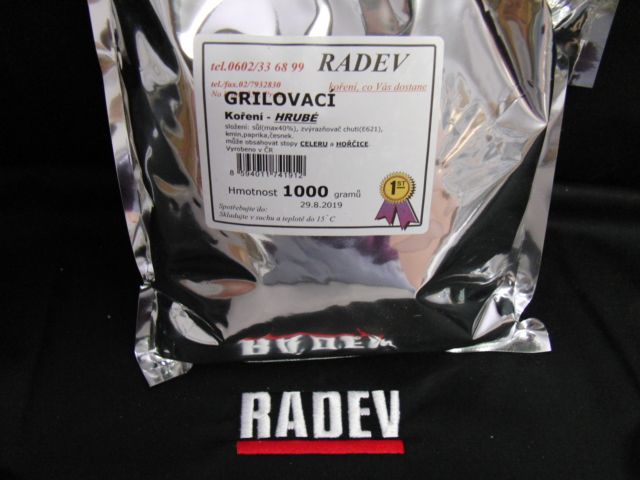 Grilovací koření hrubé 1 kg