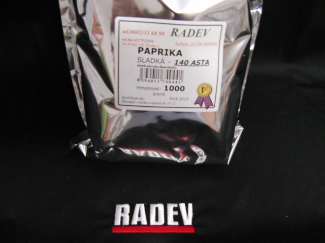 Paprika 140 ASTA 1 kg