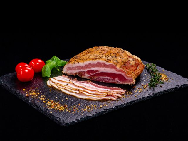 Sušená pancetta