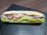 Bageta s anglickou slaninou 2