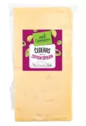 Cheddar se smaženou cibulí - Lotyšsko | vcelku 1kg, vcelku 100g, krájený 100g