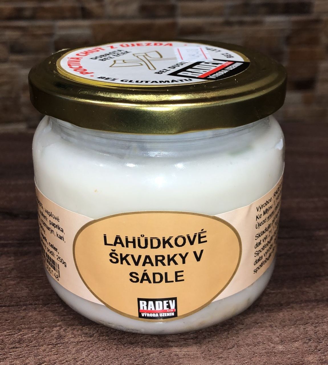 Škvarky v sádle 250g