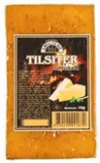 Uzený sýr Tilsit - Lotyšsko | vcelku 1kg, vcelku 100g, krájený 100g